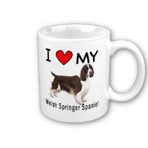  I Love My Welsh Springer Spaniel Coffee Mug Everything 