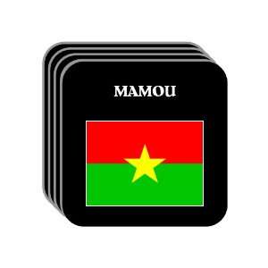  Burkina Faso   MAMOU Set of 4 Mini Mousepad Coasters 