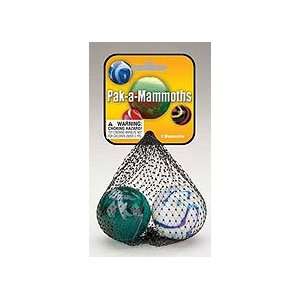  Mammoth Glass Marbles Pak a Mammoths Toys & Games