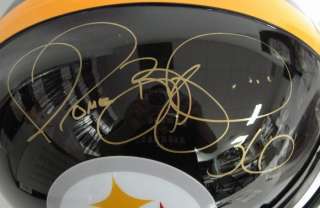 Jerome Bettis Steelers Autographed/Signed Full Size Pro Line Helmet 