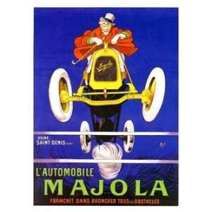  Retro Car Prints Majola Motors   Car Advertisement 1950s 