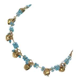  Madhubala Silver Turquoise Ankle Chain Jewelry