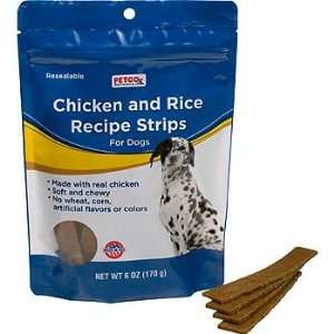   Chicken & Rice Strips Dog Treats