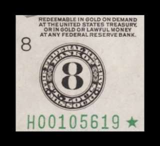 EXTREMELY RARE 1928 $10 NUMERICAL FRN STAR 9 KNOWN NOTES GEM UNC 