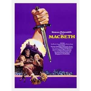  Retro Movie Prints Macbeth   Movie Print   40x30cm