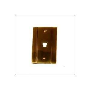 Brass Accents Switchplates M03 S36PH ; M03 S36PH Contemporary Single 