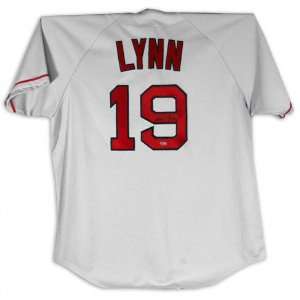 Fred Lynn Boston Red Sox Autographed Grey Majestic Jersey  