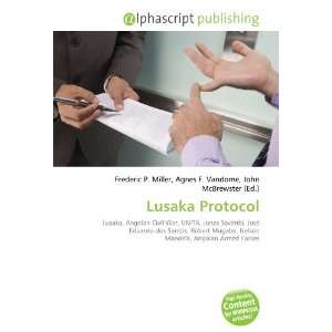  Lusaka Protocol (9786134006613) Books