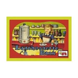  Luncheonette Bank 20x30 poster