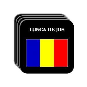  Romania   LUNCA DE JOS Set of 4 Mini Mousepad Coasters 