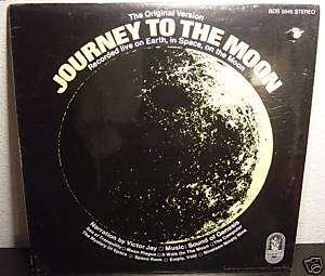 NEW Sealed LP Journey To The Moon Victor Jay Space  