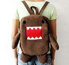 Newest domo kun figure 15 plush backpack soft shoulder school bag 