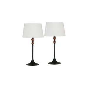  Luella 2 Pack Table Lamps in Oil Rubbed Bronze