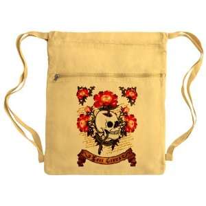  Messenger Bag Sack Pack Yellow Love Grows Flowers And 