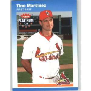  2002 Fleer Platinum #47 Tino Martinez   St. Louis 