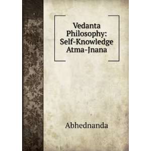  Vedanta Philosophy Self Knowledge Atma Jnana Abhednanda Books