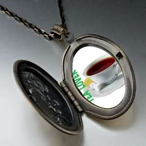  Tea Lover Pendant Necklace Pugster Jewelry