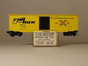 Kadee 31020 Railbox Rd # RBOX14708 RARE CAR  