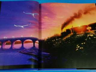 Kagaya Yutaka Art book Fantasy Railroad in the Stars  