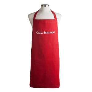  Spicy Aprons Grill Sergeant Red Mens Apron Kitchen 