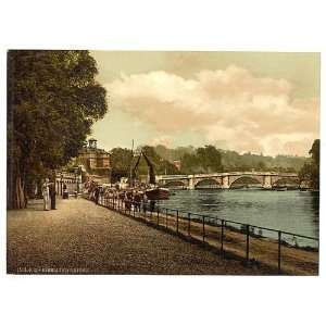   of Richmond, the bridge, London and suburbs, England