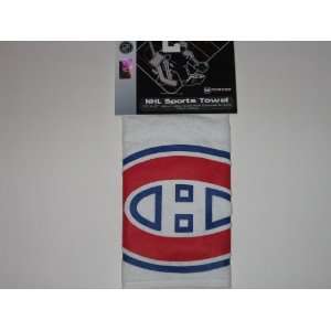  MONTREAL CANADIENS Logo 16 x 25 GOLF / SPORTS TOWEL with 