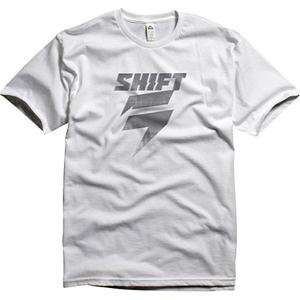  Shift Racing Locked Up Premium T Shirt   X Large/White 