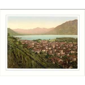 Locarno general view Tessin Switzerland, c. 1890s, (M) Library Image 