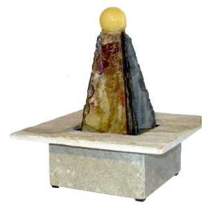  Pyramid Moving Ball Slate Fountain