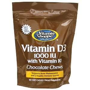  Vitamin D3 1000 Chocolate Chew