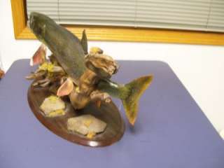 Lake trout taxidermy Mount from Northern Sierra Mountains Bucks Lake 