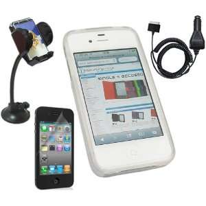   Windscreen Holder For Apple iPhone 4 4G HD 4S (2011) Electronics