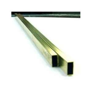  K & S Engineering 262 Brass Rectangular Tubing (Pack of 4 
