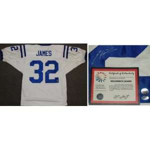  Edgerrin James Signed Colts White Jersey Sports 