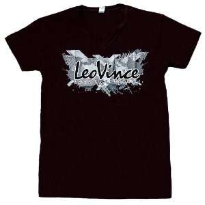  LeoVince 80s T Shirt   Black (Large) Automotive