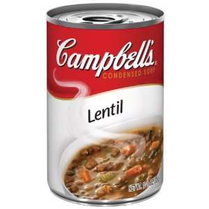 Campbells Condensed Lentil Soup 10.75 oz  Grocery 
