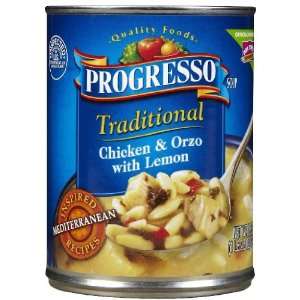 Progresso Chicken & Orzo w/ Lemon, 18.5 Grocery & Gourmet Food