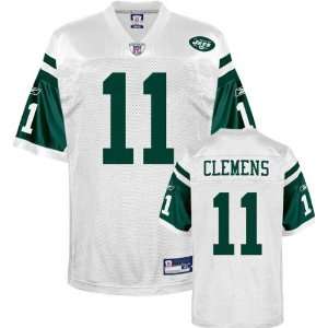 Kellen Clemens Jersey Reebok White Replica #11 New York Jets Jersey