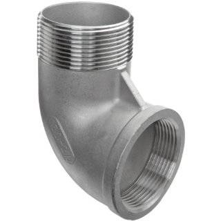 Stainless Steel 304 Cast Pipe Fitting, 90 Degree Street Elbow, MSS SP 