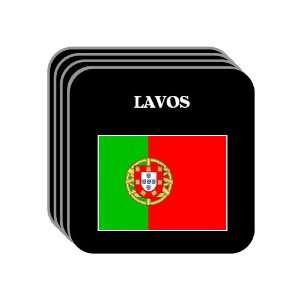  Portugal   LAVOS Set of 4 Mini Mousepad Coasters 