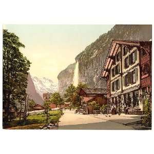  Lauterbrunnen Valley,Staubbach Waterfall,Switzerland