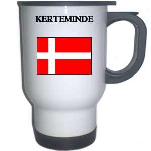  Denmark   KERTEMINDE White Stainless Steel Mug 