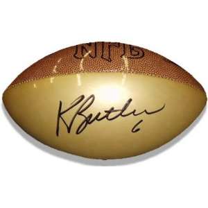  Kevin Butler Autographed Wilson Football Sports 
