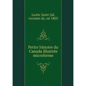   microforme vicomte de, nÃ© 1803 Lastic Saint Jal Books