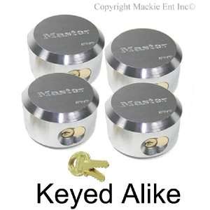  Master Lock   Hidden Shackle Locks Keyed Alike New #6271KA 