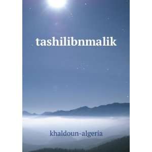 tashilibnmalik khaldoun algeria  Books