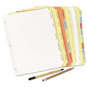  Avery Write On Plain Tab Dividers AVE11508 Office 