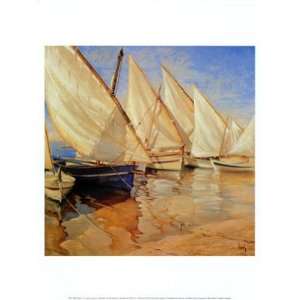   Sails I Finest LAMINATED Print Jaume Laporta 12x16