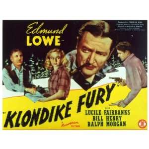  Klondike Fury   Movie Poster   11 x 17