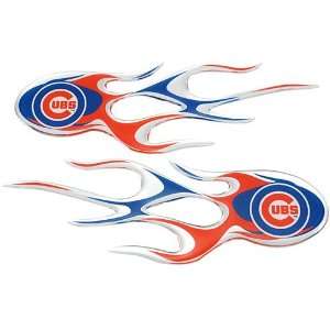  Chicago Cubs Micro Flame Decals